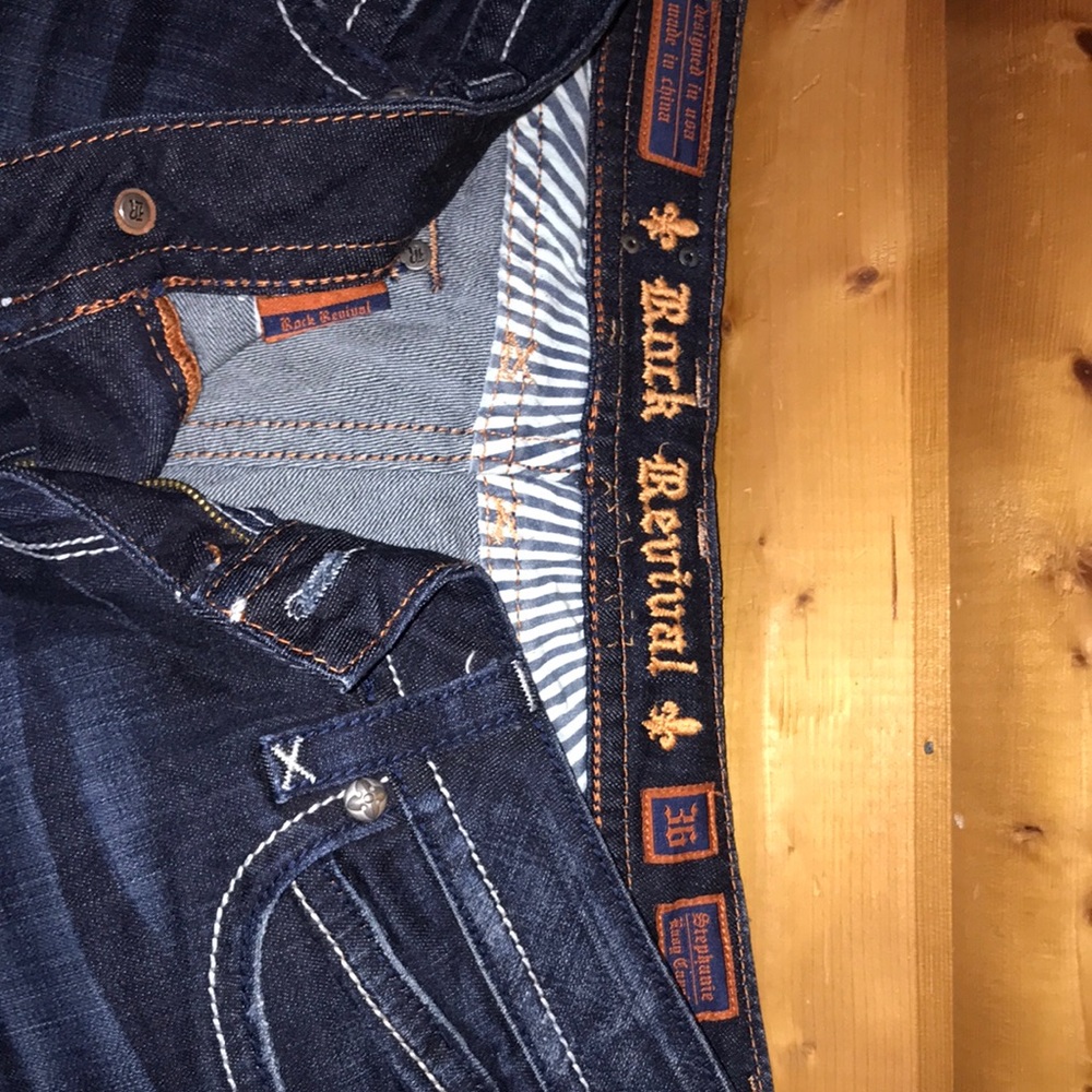 Rock Revival Capris 36